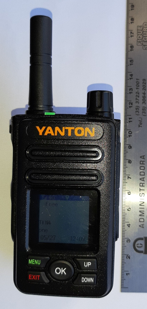 T-X8Plus, um walkie-talkie LTE (atrasado)