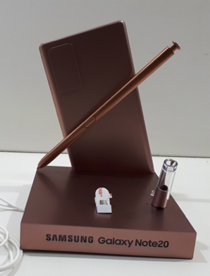 A unidade de display do Galaxy Note20