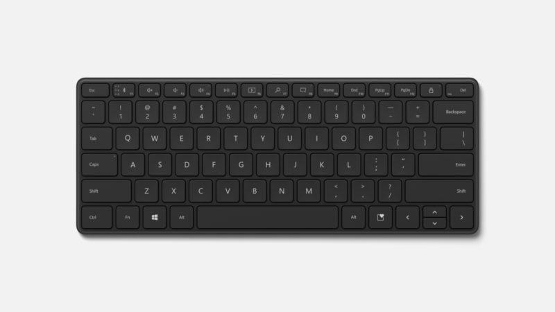 O nem tão simpático teclado Bluetooth® da Microsoft