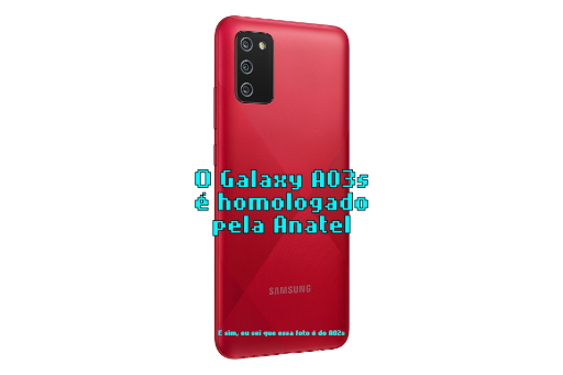 Samsung Galaxy A03s é homologado