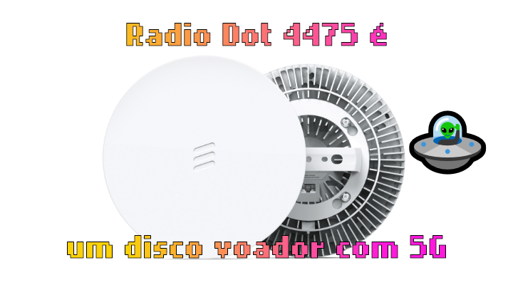 Ericsson Radio Dot 4475 é um disco voador que transmite 5G