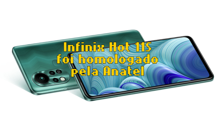 Infinix Hot 11S é aprovado pela Anatel