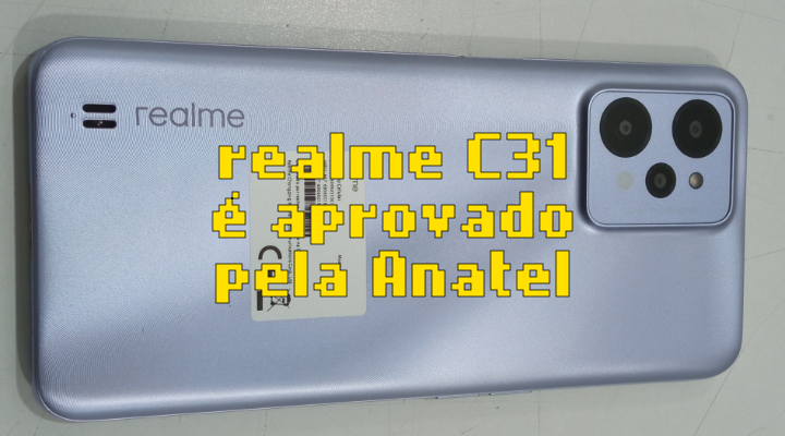 realme C31 é homologado pela Anatel